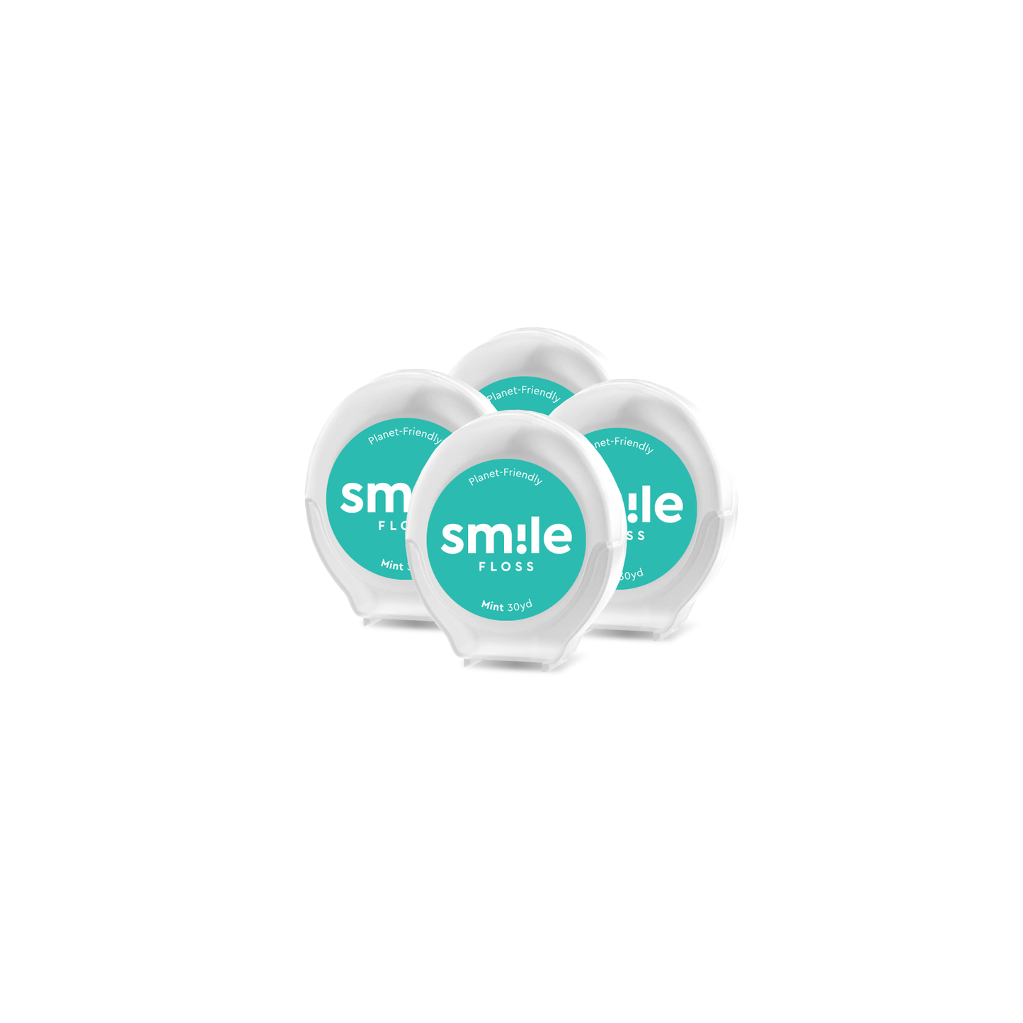 4-Pack Mint Smile Floss